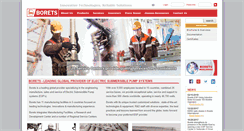 Desktop Screenshot of borets.com